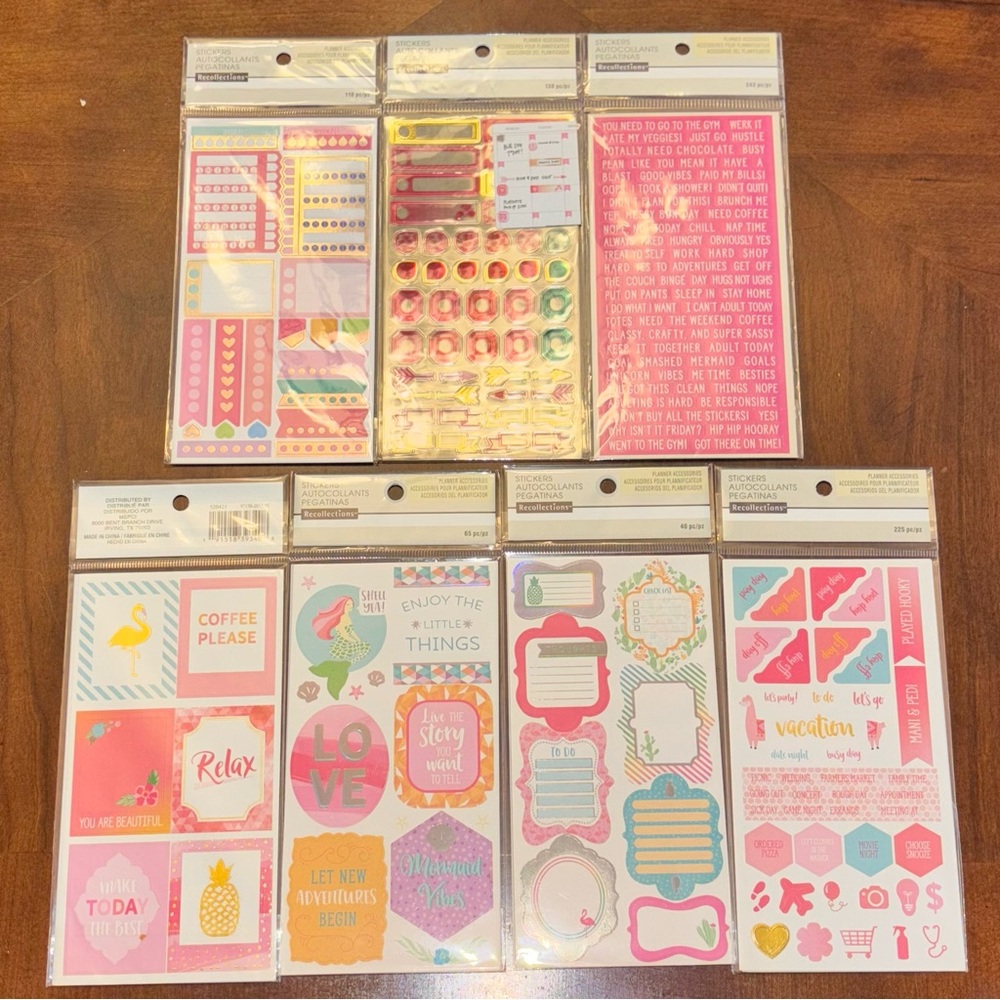 Recollections Planner Journal Stickers Bundle #2